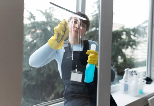 Nettoyage de vitres intérieures et extérieures à Aubas